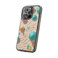 Aerial Beach Scene Phone Case