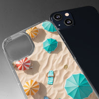 Aerial Beach Scene Phone Case