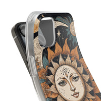 Celestial Sun & Moon Phone Case Cosmic Boho