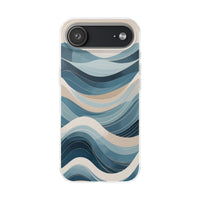 Minimalist Ocean Waves Phone Case