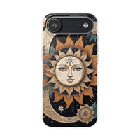 Celestial Sun & Moon Phone Case Cosmic Boho