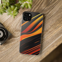 Abstract Flames Fiery Streaks Phone Case