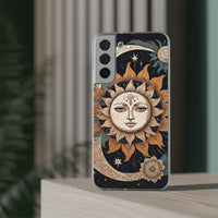 Celestial Sun & Moon Phone Case Cosmic Boho