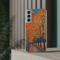 Golden Autumn Pathway Phone Case