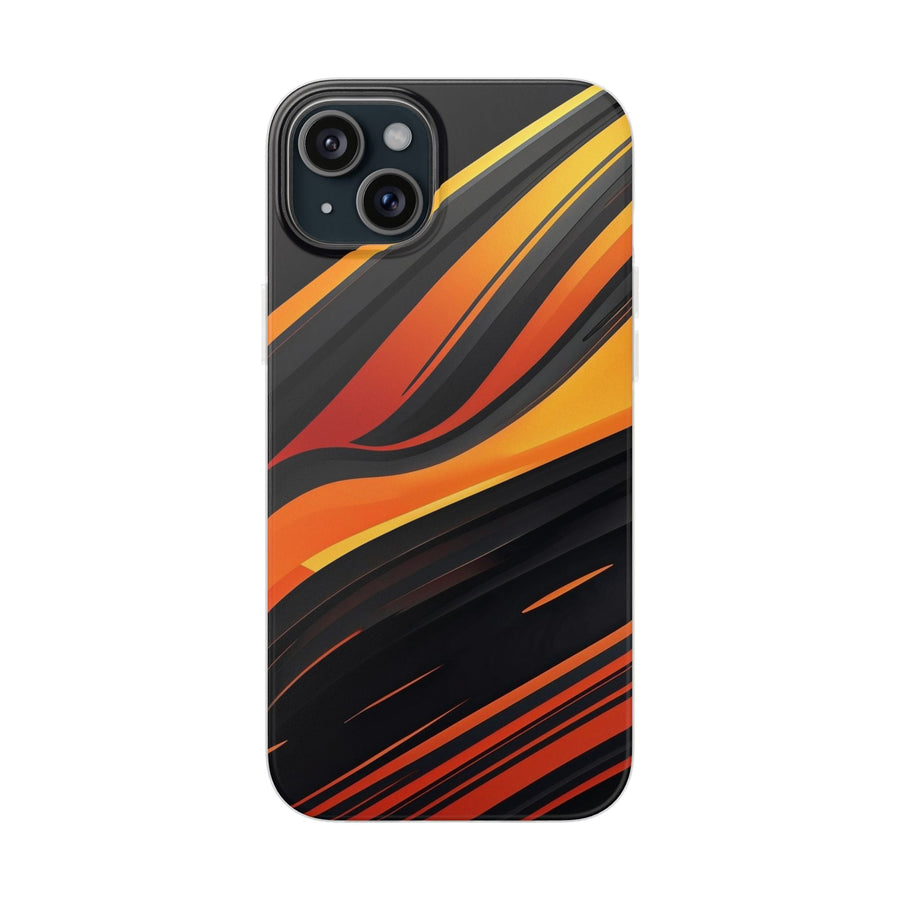 Abstract Flames Fiery Streaks Phone Case