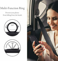 iPhone Silicone Ring Holder Case Cover